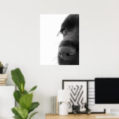 bis zum Soul - Schokoladenkopfportrait Poster (Heimbüro)