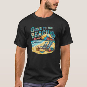 Bis zum Strand zurückgehen Nie lustiger, humorvoll T-Shirt