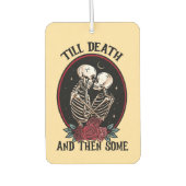 "Bis zum Tod Auto Freshener Autolufterfrischer (Vorderseite)