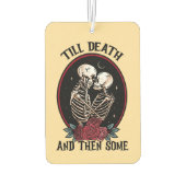 "Bis zum Tod Auto Freshener Autolufterfrischer (Rückseite)