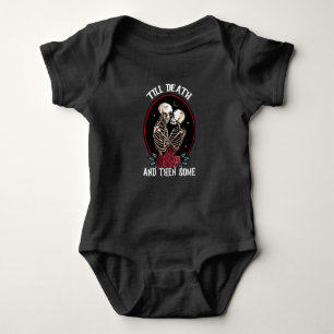 "Bis zum Tod Baby Bodysuit Baby Strampler