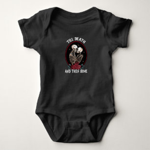 "Bis zum Tod Baby Bodysuit Strampler