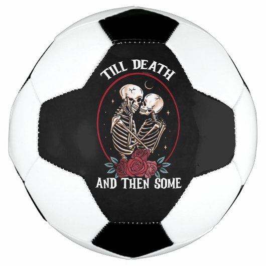 "Bis zum Tod des Fußballball Fußball (Vorderseite)