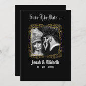 Bis zum Tod Dia De Los Muertos Save the Date (Vorne/Hinten)