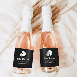 Bis zum Tod Do us us Party Bachelorette Champagne Schaumweinetikett