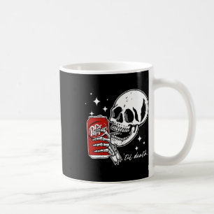 Bis zum Tod Dr. Skeleton Halloween Niedlich Kaffeetasse