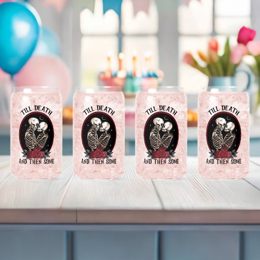 'Bis zum Tod einer Brille Dosenglas (Insitu (Baby Party))