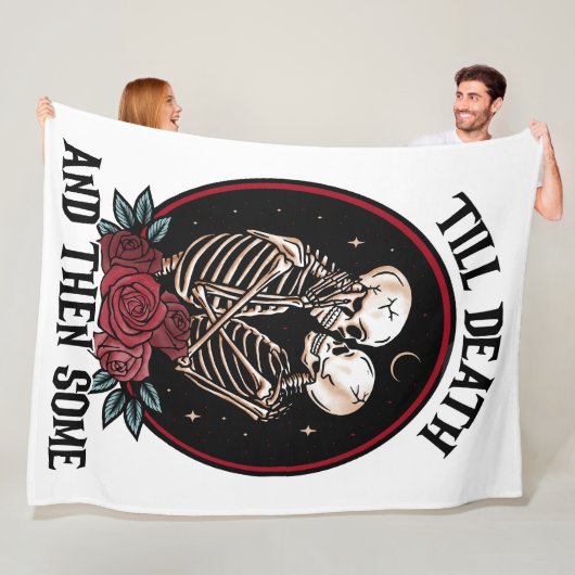 'Bis zum Tod Fleece Blanket (Beispiel)