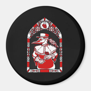 Bis zum Tod führen wir zum Teil Pest Ärztliche Lie Magnet