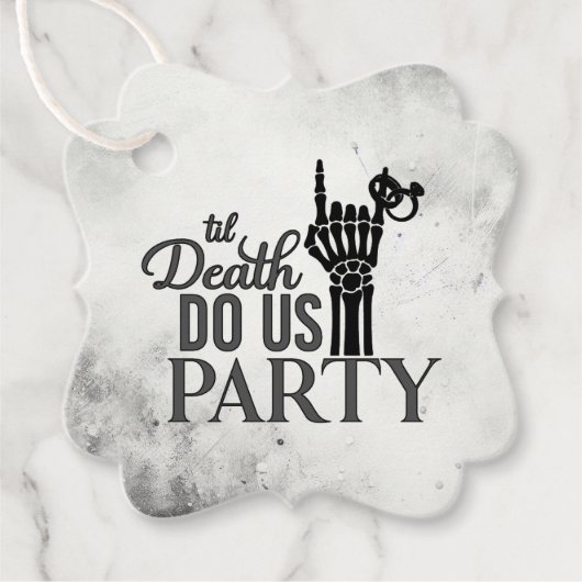 Bis zum Tod Geschenkanhänger (Vorderseite)