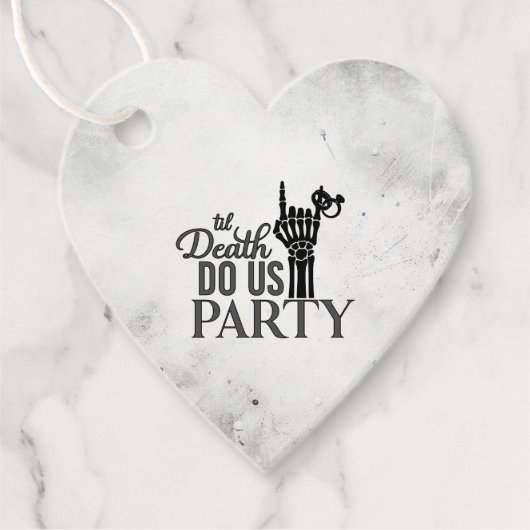 Bis zum Tod Geschenkanhänger (Vorderseite)