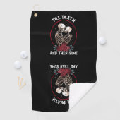 "Bis zum Tod Golf Towel Golfhandtuch (Insitu)