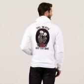'Bis zum Tod Hoodie (Schwarz voll)
