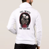 'Bis zum Tod Hoodie (Rückseite)