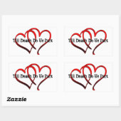 Bis zum Tod machen wir Aufkleber (Blatt)