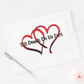 Bis zum Tod machen wir Aufkleber (Umschlag)