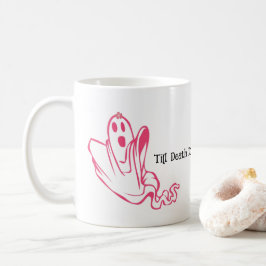 BIS ZUM TOD MACHEN WIR BOO HALLOWEEN VIBE KAFFEETASSE