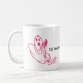 BIS ZUM TOD MACHEN WIR BOO HALLOWEEN VIBE KAFFEETASSE