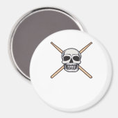 Bis zum Tod machen wir ein klassisches Angebot Magnet (Vorderseite/Rückseite)