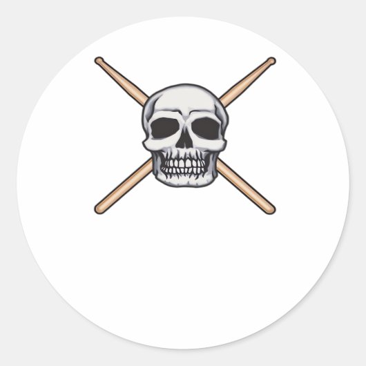 Bis zum Tod machen wir ein klassisches Angebot Runder Aufkleber (Vorderseite)