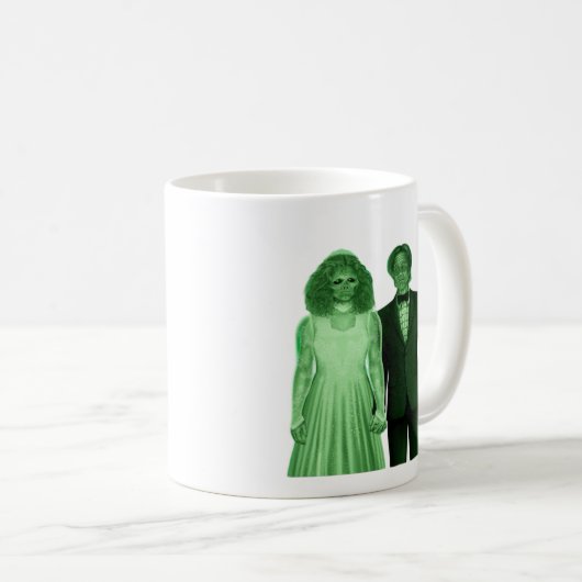 Bis zum Tod machen wir ein klassisches Design Kaffeetasse (VorderseiteRechts)