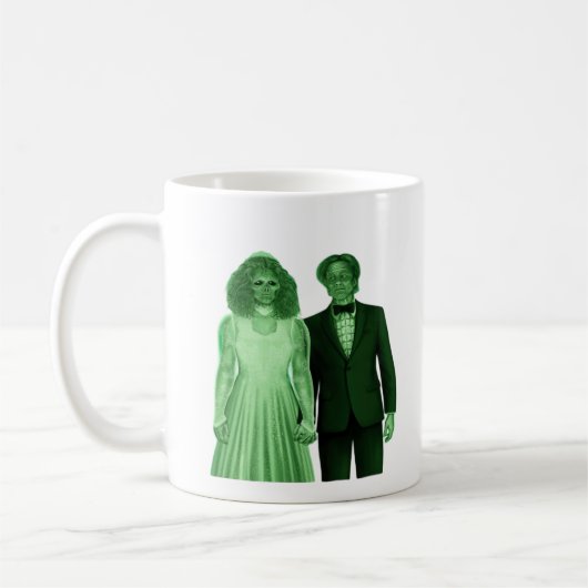 Bis zum Tod machen wir ein klassisches Design Kaffeetasse (Links)