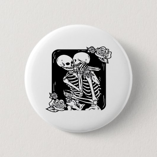 Bis zum Tod machen wir lustiges Design Button (Vorderseite)