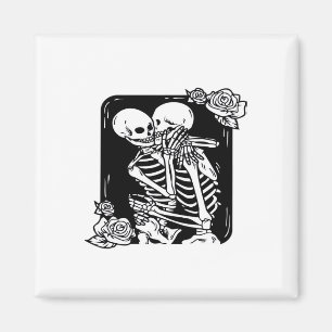 Bis zum Tod machen wir lustiges Design Magnet