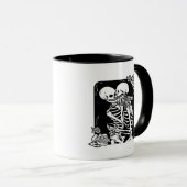 Bis zum Tod machen wir lustiges Design Tasse (VorderseiteRechts)