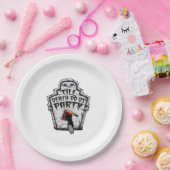 Bis zum Tod machen wir Party Classic zu Halloween Pappteller (Party)