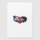 Bis zum Tod machen wir Teil (Back Bg Variant) Graf Magnetkarte (Vorderseite)