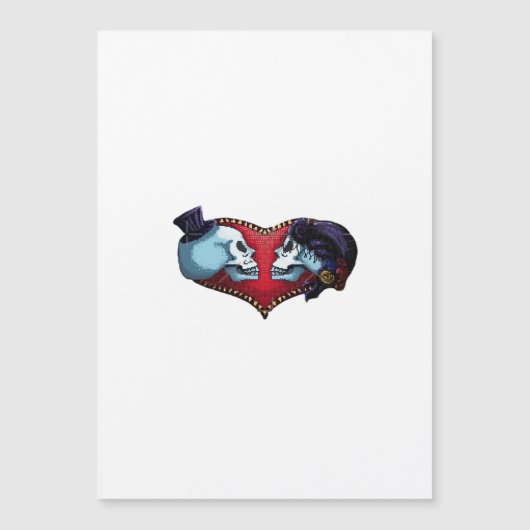 Bis zum Tod machen wir Teil (Back Bg Variant) Graf Magnetkarte (Vorderseite)