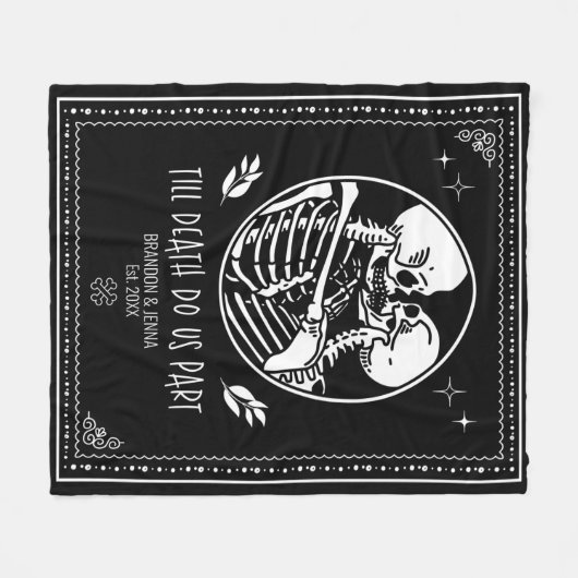 Bis zum Tod machen wir Teil benutzerdefinierten Da Fleecedecke (Vorderseite (Horizontal))