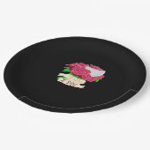 Bis zum Tod machen wir Teil - bis zum Ende des Zit Pappteller (Schrägansicht)