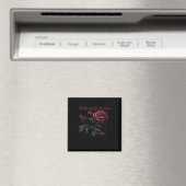 Bis zum Tod machen wir Teil Classic - Liebe Design Magnet (In Situ (Geschirrspüler))