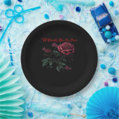 Bis zum Tod machen wir Teil Classic - Liebe Design Pappteller (Party)