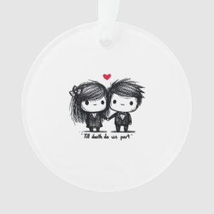 Bis zum Tod machen wir Teil Classic - Liebe Herbst Ornament