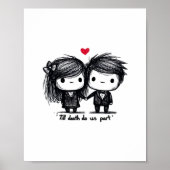 Bis zum Tod machen wir Teil Classic - Liebe Herbst Poster (Vorne)