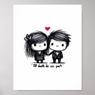 Bis zum Tod machen wir Teil Classic - Liebe Herbst Poster