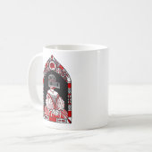 Bis zum Tod machen wir Teil gekämmte Vögel klassis Kaffeetasse (Vorderseite Links)