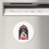 Bis zum Tod machen wir Teil gekämmte Vögel klassis Magnet (In Situ (Geschirrspüler))