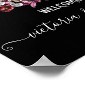 Bis zum Tod machen wir Teil Goth Skeleton Bride & Poster (Ecke)