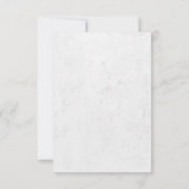 Bis zum Tod machen wir Teil gotische Hochzeit schw Einladung (Rückseite)