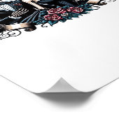 Bis zum Tod machen wir Teil - gotische Liebe Poster (Ecke)