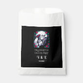 Bis zum Tod machen wir Teil gotische Skelette Hoch Geschenktütchen (Vorderseite)