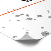 Bis zum Tod machen wir Teil Halloween-Begrüßung Poster (Ecke)