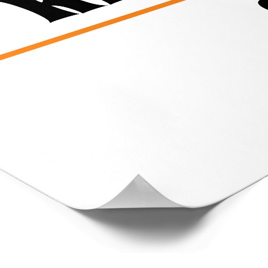 Bis zum Tod machen wir Teil Halloween-Begrüßung Poster (Ecke)