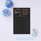 Bis zum Tod machen wir Teil Halloween Brautparty G Flyer (Einzeln)