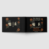 Bis zum Tod machen wir Teil Halloween-Brautparty Gästebuch (Voll)