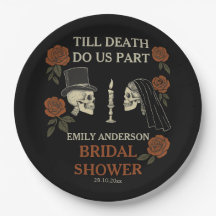 Bis zum Tod machen wir Teil Halloween-Brautparty